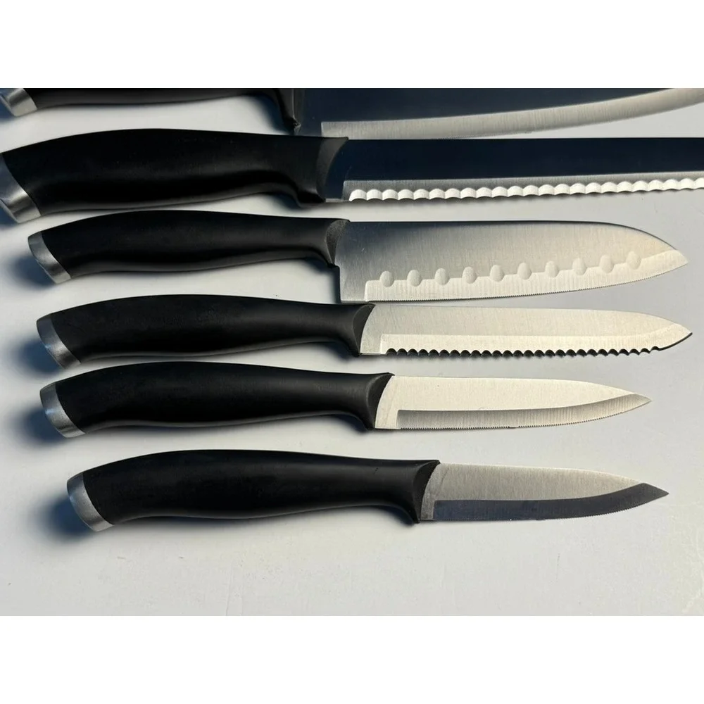 HENCKELS International Silvercap 6-Piece Starter Knife Set MICRO Serrated Edge